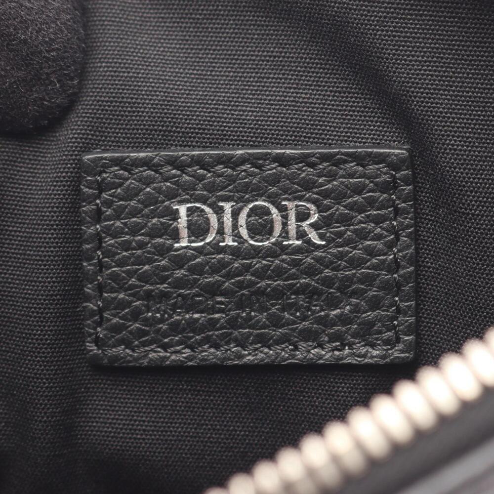 CHRISTIAN DIOR Black Leather Shoulder Bag - Picture 4 of 7